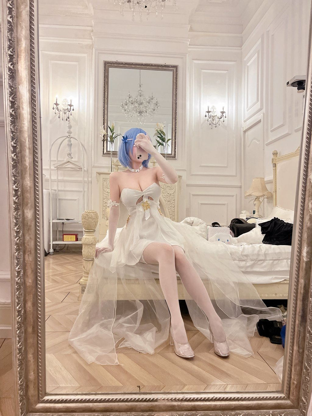 知名动漫Coser@rioko凉凉子 恰巴耶夫礼服 [41P/11V/544MB] 网红写真-第1张