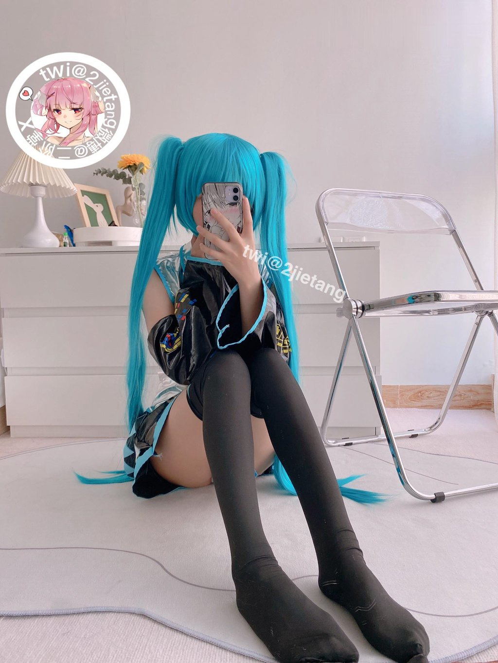网紅Coser@二阶堂 (宅绘子) 初音未来[69P-124.1M] 网红写真-第1张