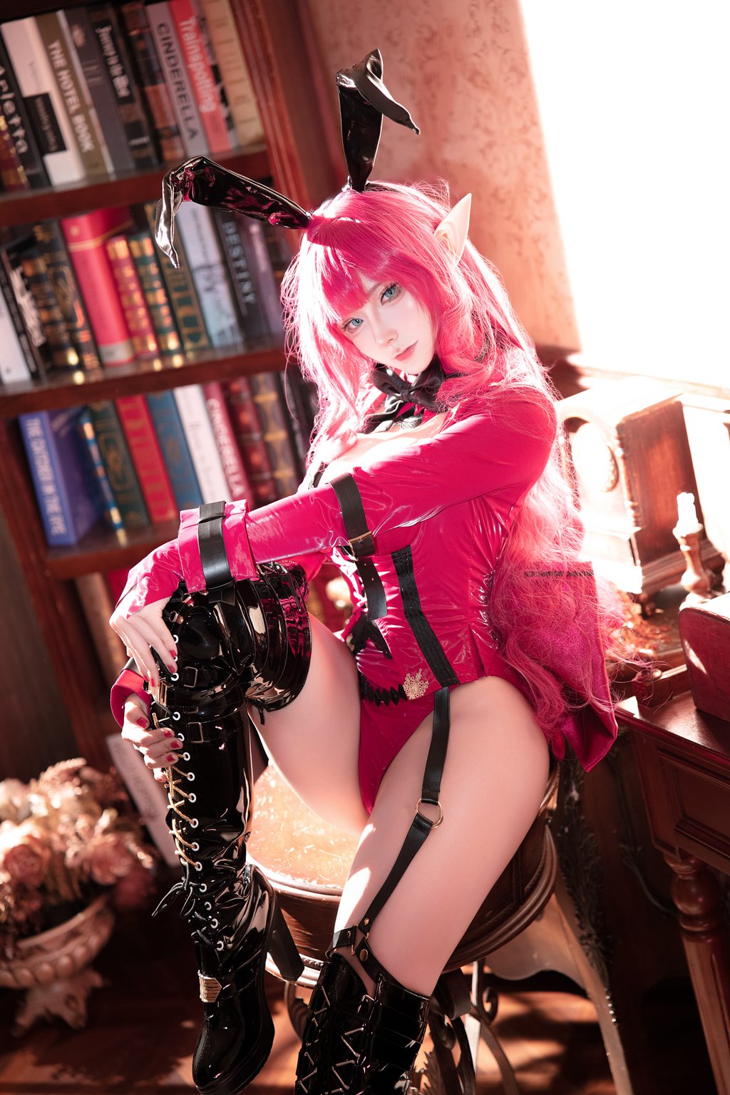 网红Coser@Seya-狮砸 – 妖精骑士 520精灵骑士[16P-176.7M] 网红写真-第1张