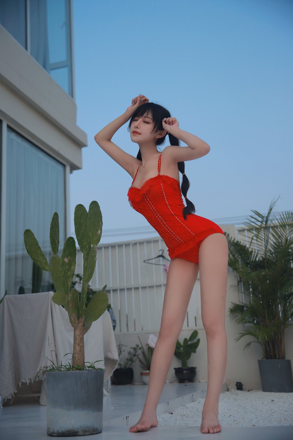 人气动漫Coser@Shika小鹿鹿 泳装 [63P-107MB] 网红写真-第4张