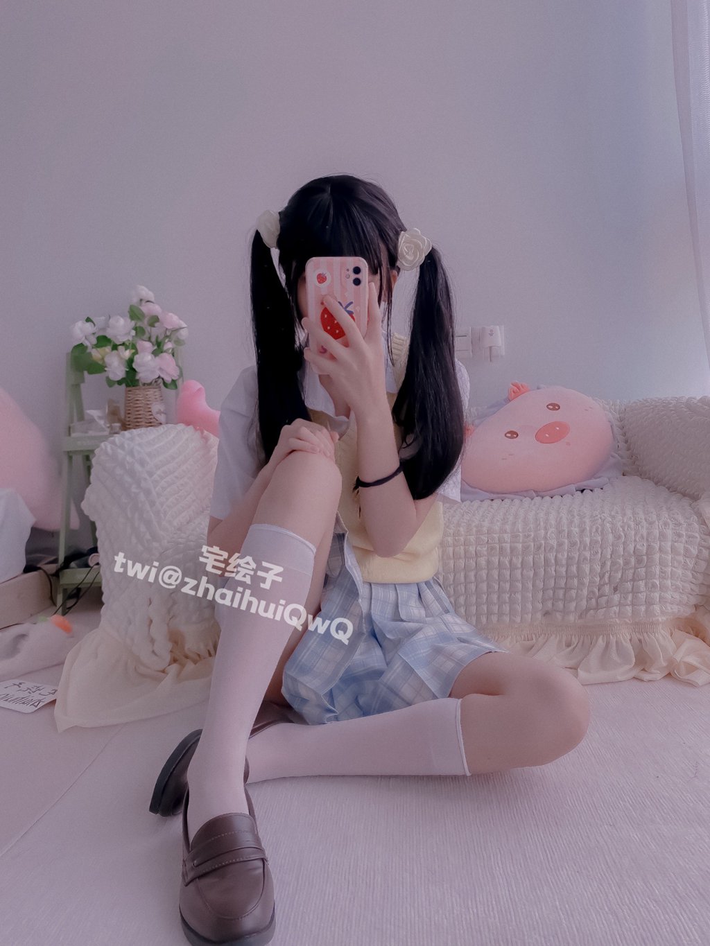 网紅Coser@二阶堂 (宅绘子) 学妹[87P-44.4M] 网红写真-第4张