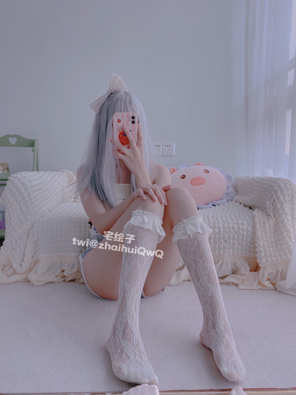 网紅Coser@二阶堂 (宅绘子) 宅家[124P-46.6M] 网红写真-第4张