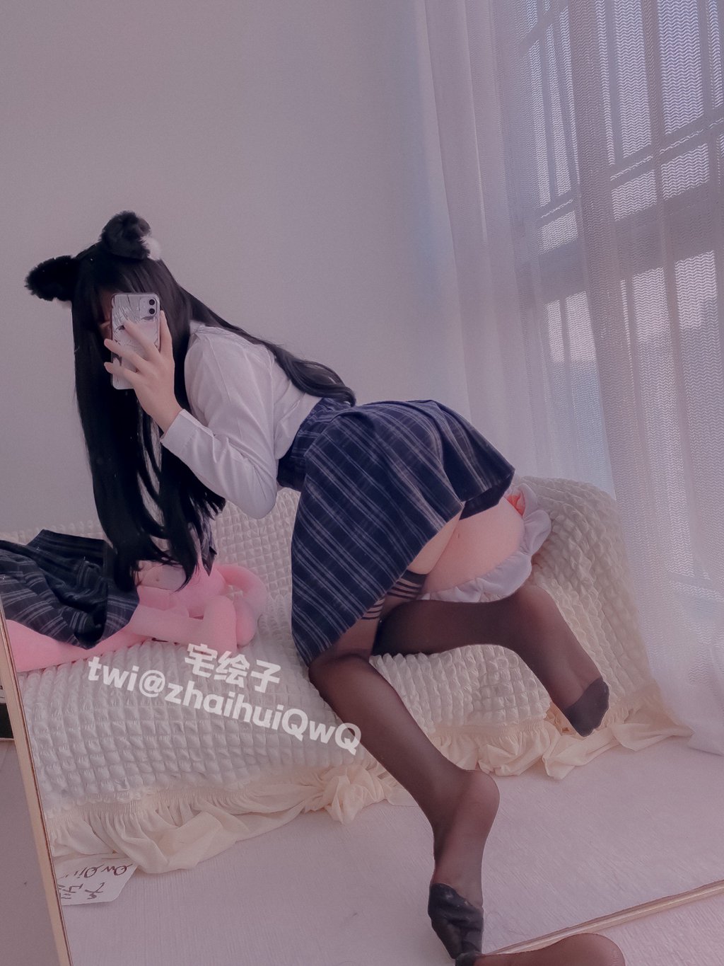 网紅Coser@二阶堂 (宅绘子) JK校服[86P-2V-116.4M] 网红写真-第4张