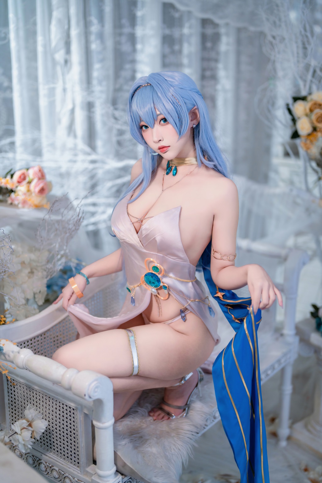 动漫博主@宮本桜 –埃吉尔旗袍[30P-376.1M] 网红写真-第4张