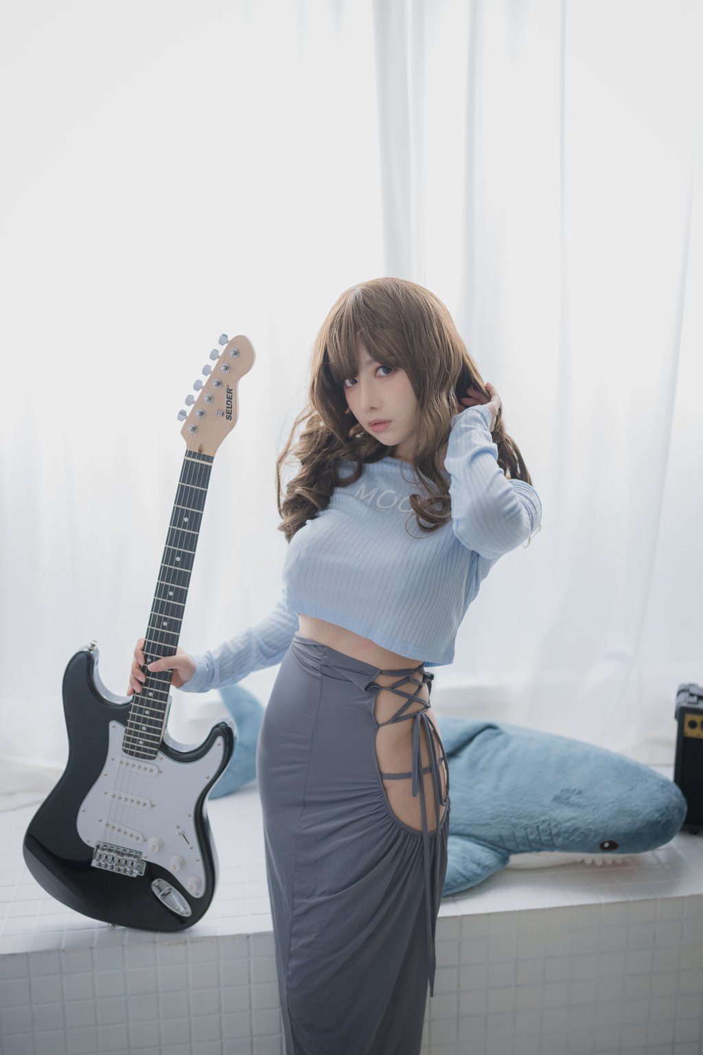 人气动漫Coser@Shika小鹿鹿 吉他妹妹 [20P-180MB] 网红写真-第3张