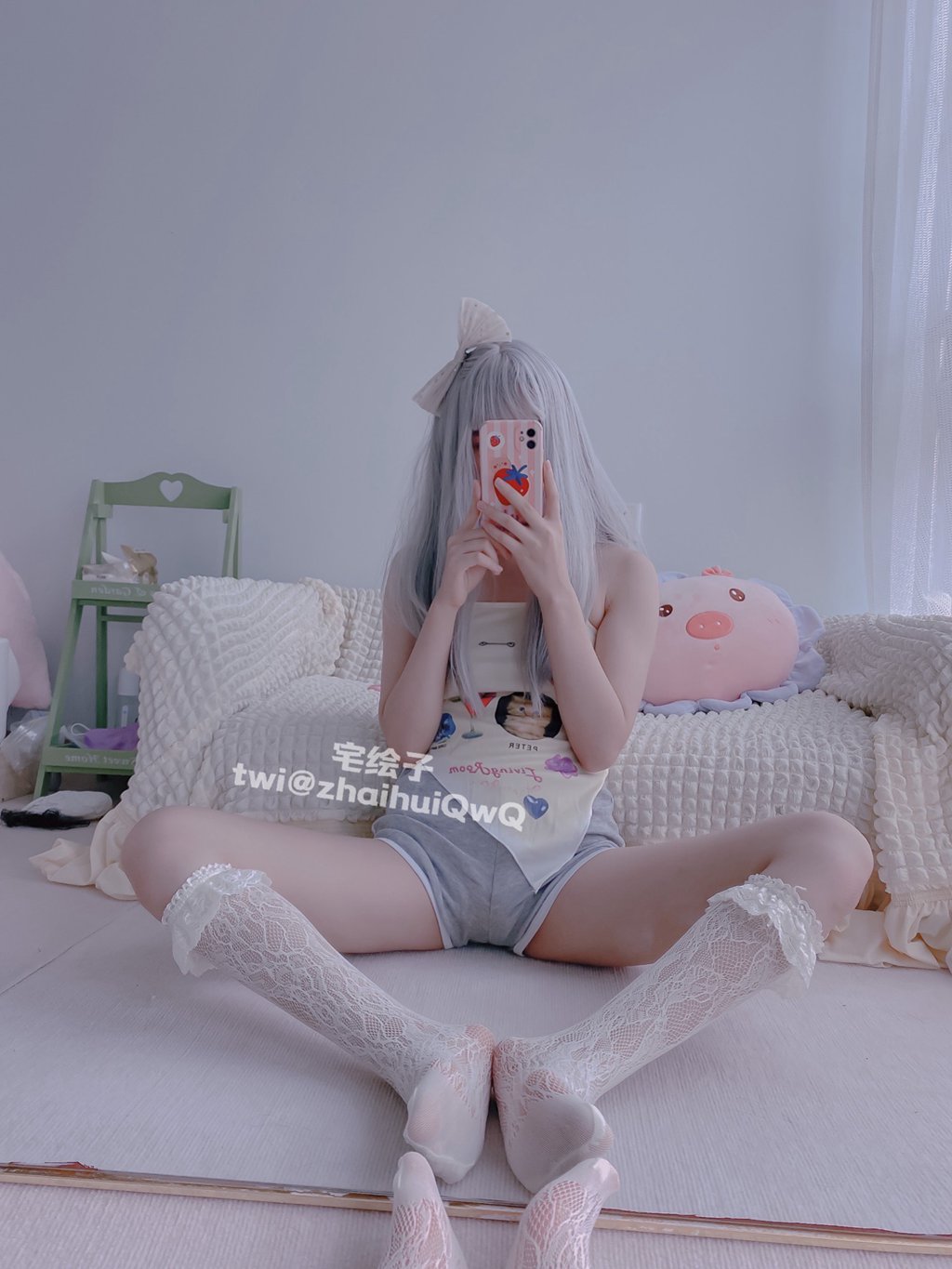 网紅Coser@二阶堂 (宅绘子) 宅家[124P-46.6M] 网红写真-第3张