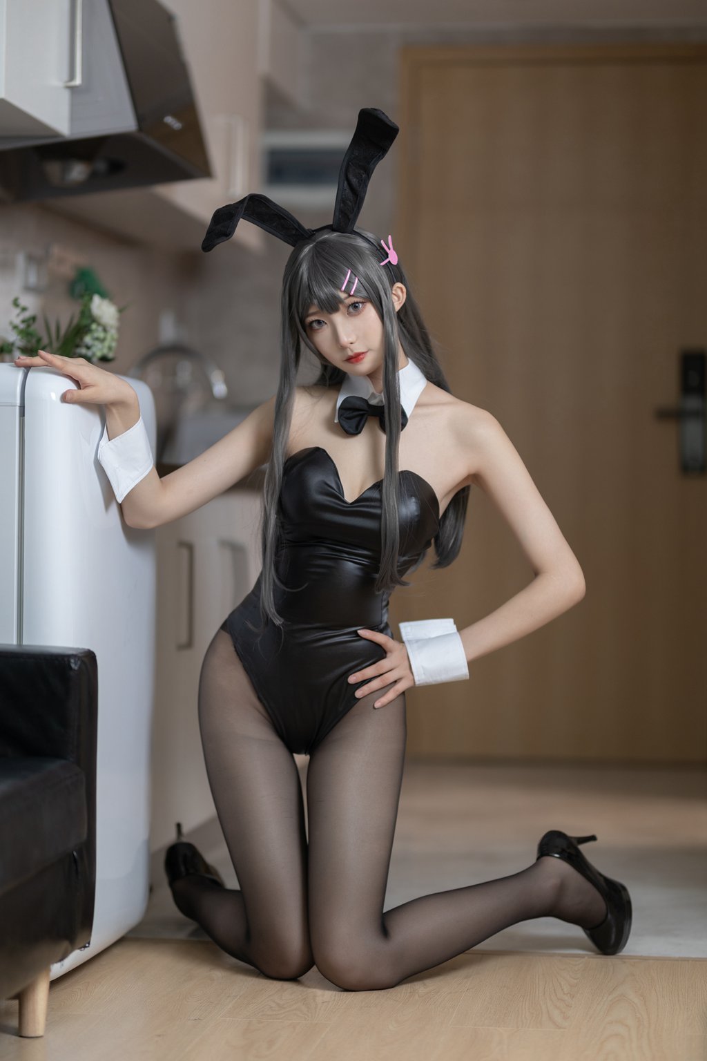 动漫博主@封疆疆 樱岛麻衣兔女郎 [40P-590MB] 网红写真-第3张