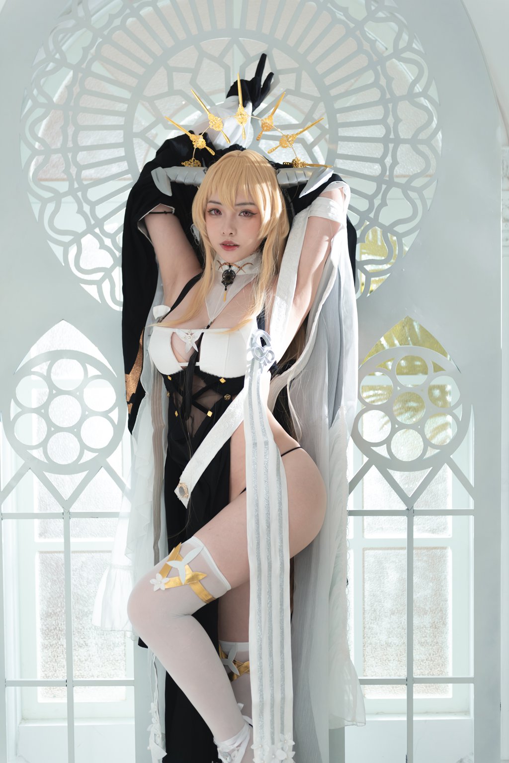 网紅Coser@雯妹不讲道理  碧蓝航线 怨仇[19P-108.1M] 网红写真-第3张