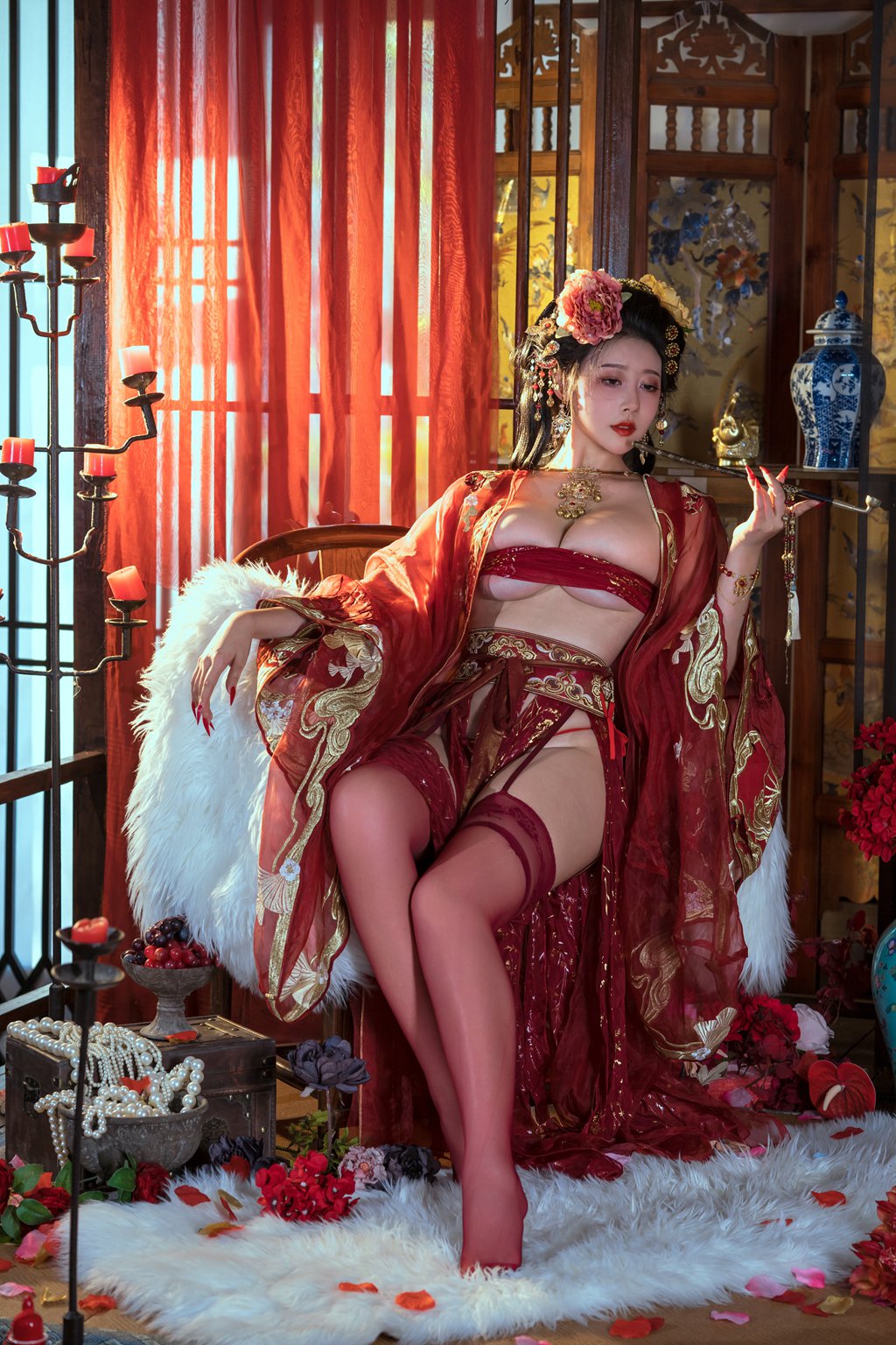 动漫Coser@云溪溪 –&奈汐酱nice – 青楼韵事[121P-1V-1.37G] 网红写真-第3张