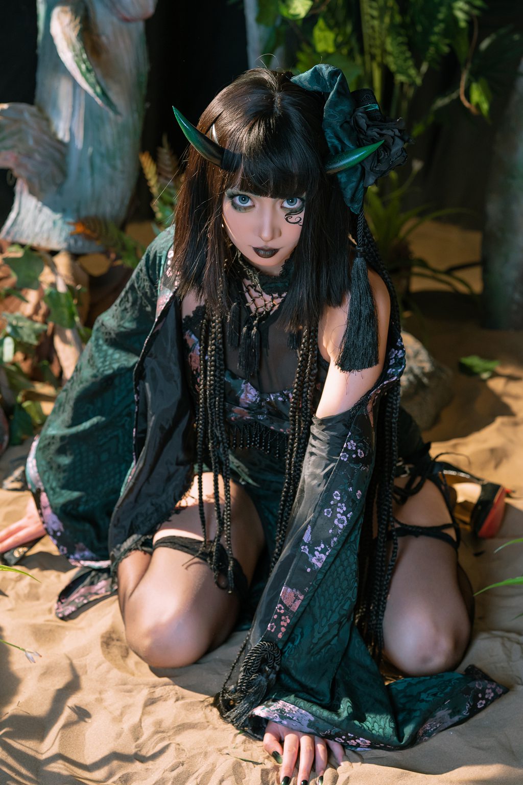 动漫Coser@云溪溪 –龙娘图鉴01 [119P-1.84G] 网红写真-第3张