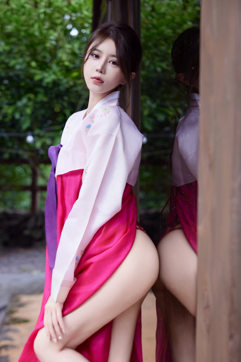 秀人模特@甜仔_tina -内购无水印- 韩服[64P／941MB] 年费专享-第3张