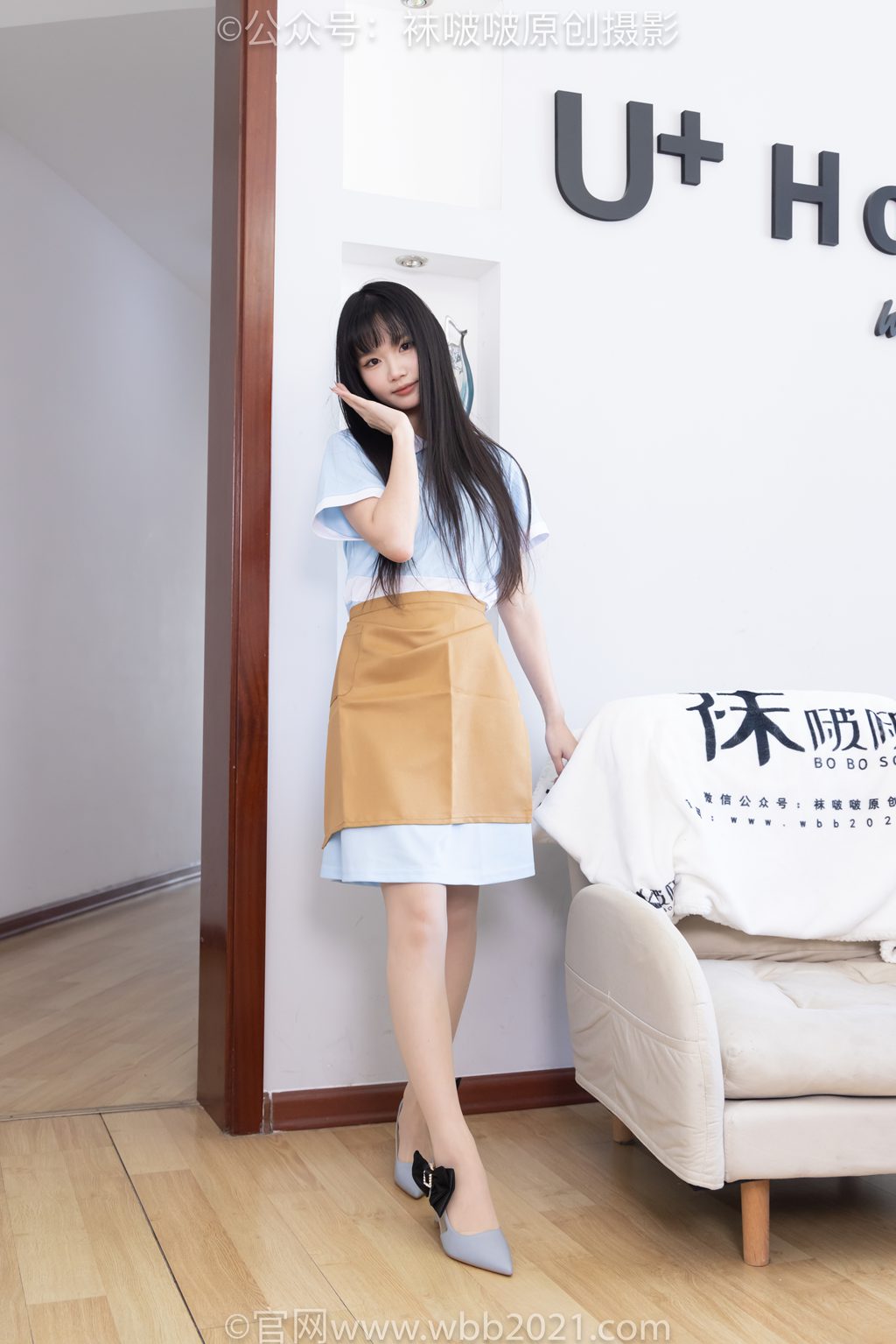 [BoBoSocks袜啵啵] NO.521 甜甜圈-制服、高跟鞋、薄肉丝（脚尖加固款）、裸足（花絮版）[145P/1V/6.21G] 年费专享-第3张