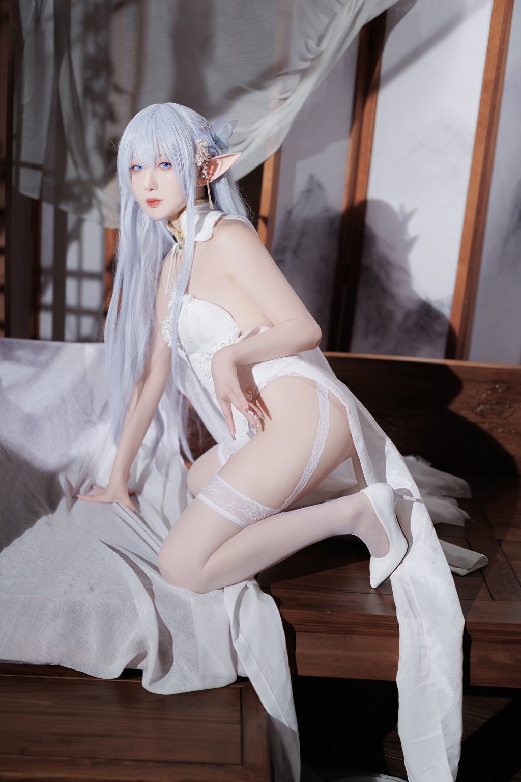 动漫博主@封疆疆 阿尔比恩旗袍[40P-304MB] 网红写真-第3张