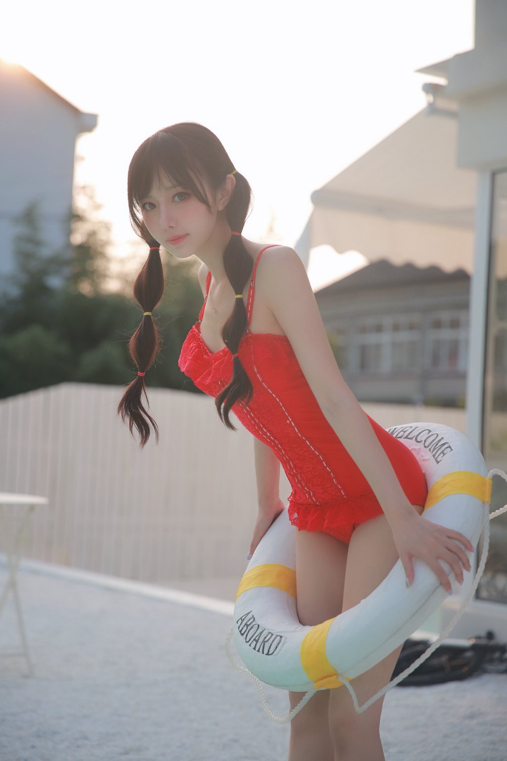 人气动漫Coser@Shika小鹿鹿 泳装 [63P-107MB] 网红写真-第2张