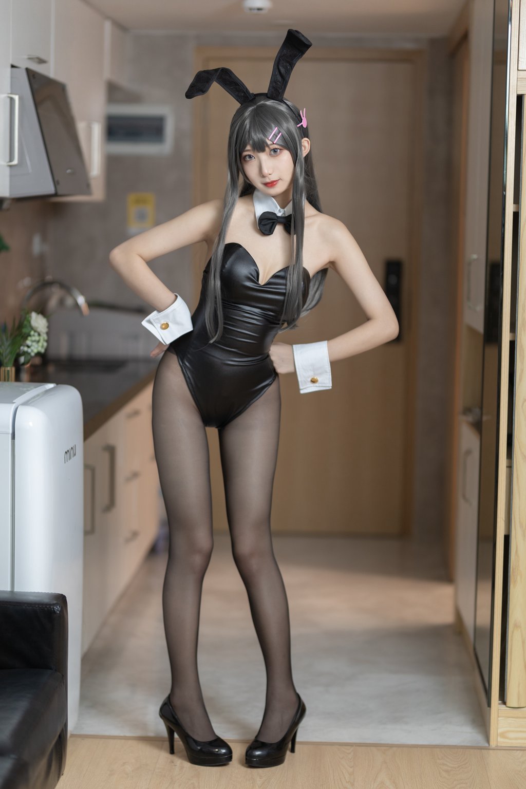 动漫博主@封疆疆 樱岛麻衣兔女郎 [40P-590MB] 网红写真-第2张
