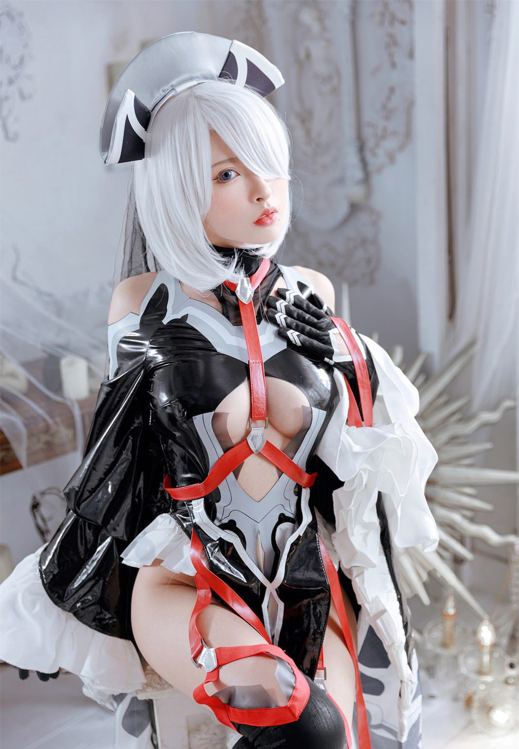 知名动漫博主@清水由乃  2b同人花嫁[45P-161.9M] 网红写真-第2张
