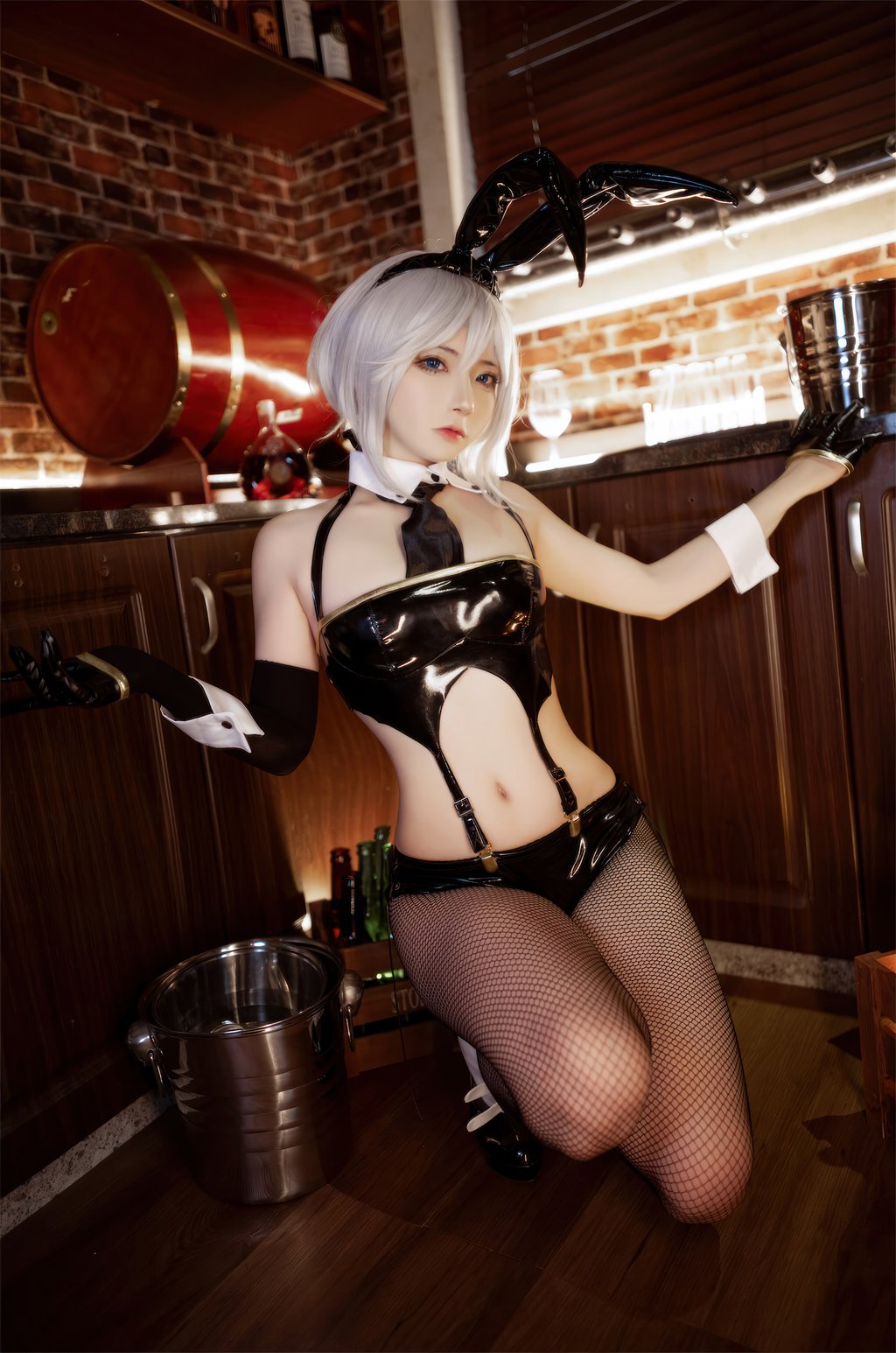 动漫博主@是三不是世w 华盛顿兔女郎37P[37P-201.6M] 网红写真-第2张