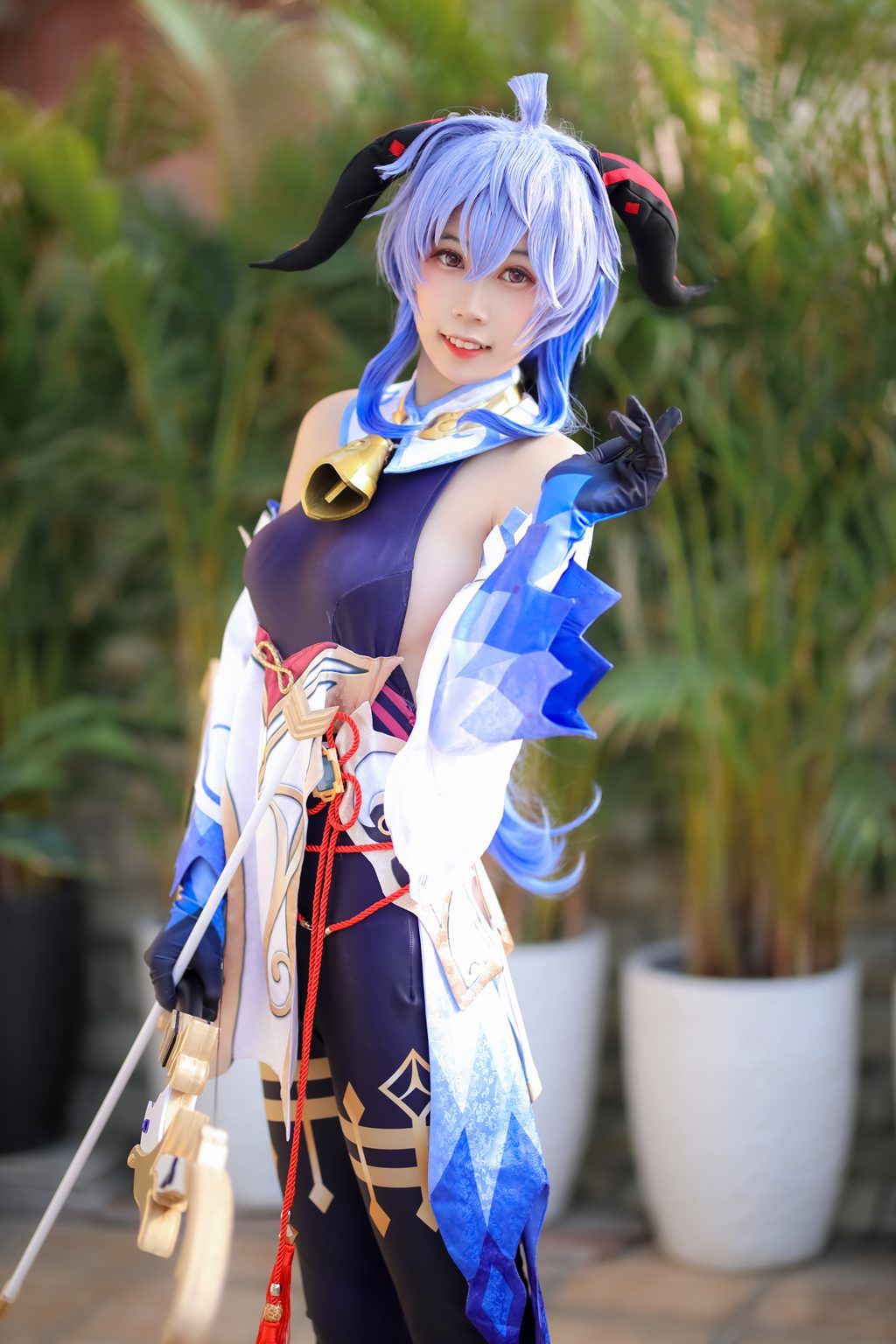 网红Coser@流年不停w –甘雨[38P-124.6M] 网红写真-第2张