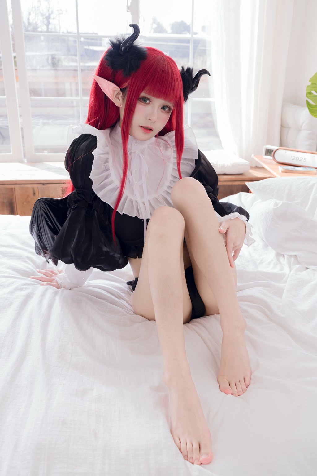 人气Coser@九柒喵  魅魔利兹[40P-148.9M] 网红写真-第1张