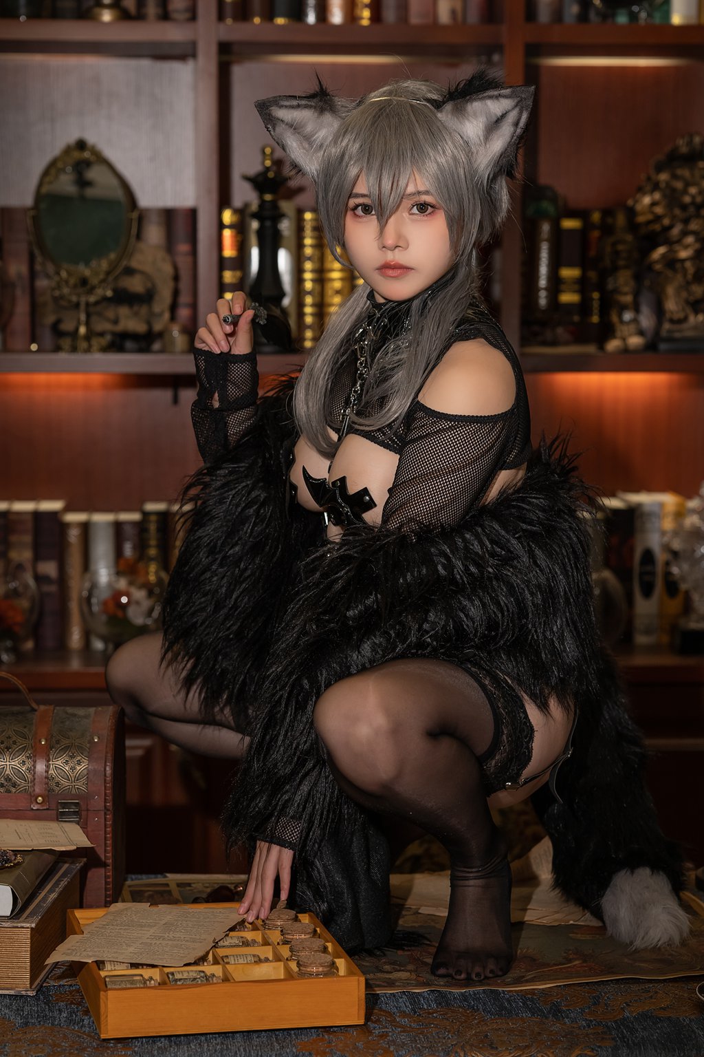 网紅Coser@七月喵子-幻想兽娘集-月食本-克丝古[18P-206.8M] 网红写真-第1张