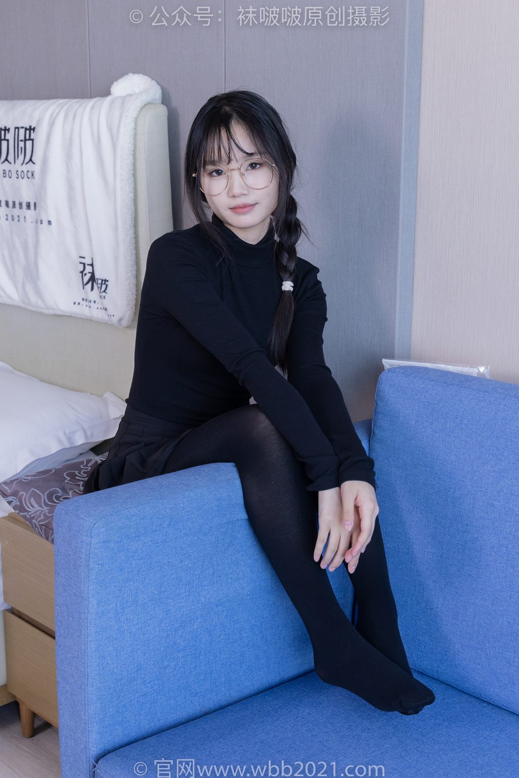 [BoBoSocks袜啵啵] NO.523 甜甜圈-皮鞋、厚嘿丝（花絮版）[145P/1V/6.16G] 年费专享-第1张