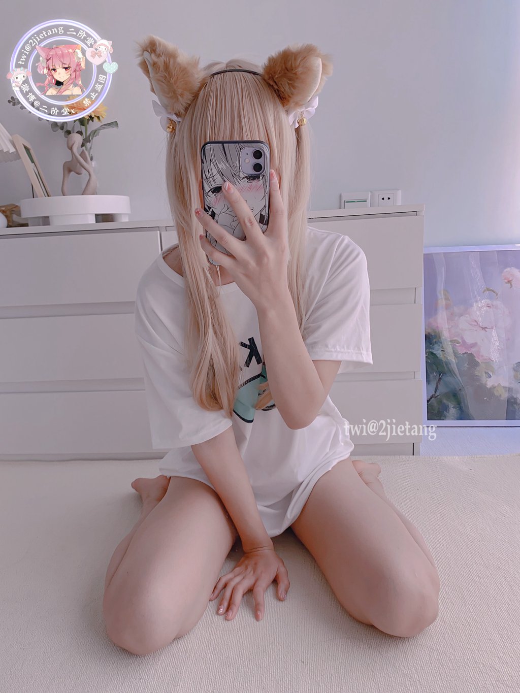 网紅Coser@二阶堂 (宅绘子) 在异世界当猫娘[37P-1V-167.9M] 网红写真-第1张