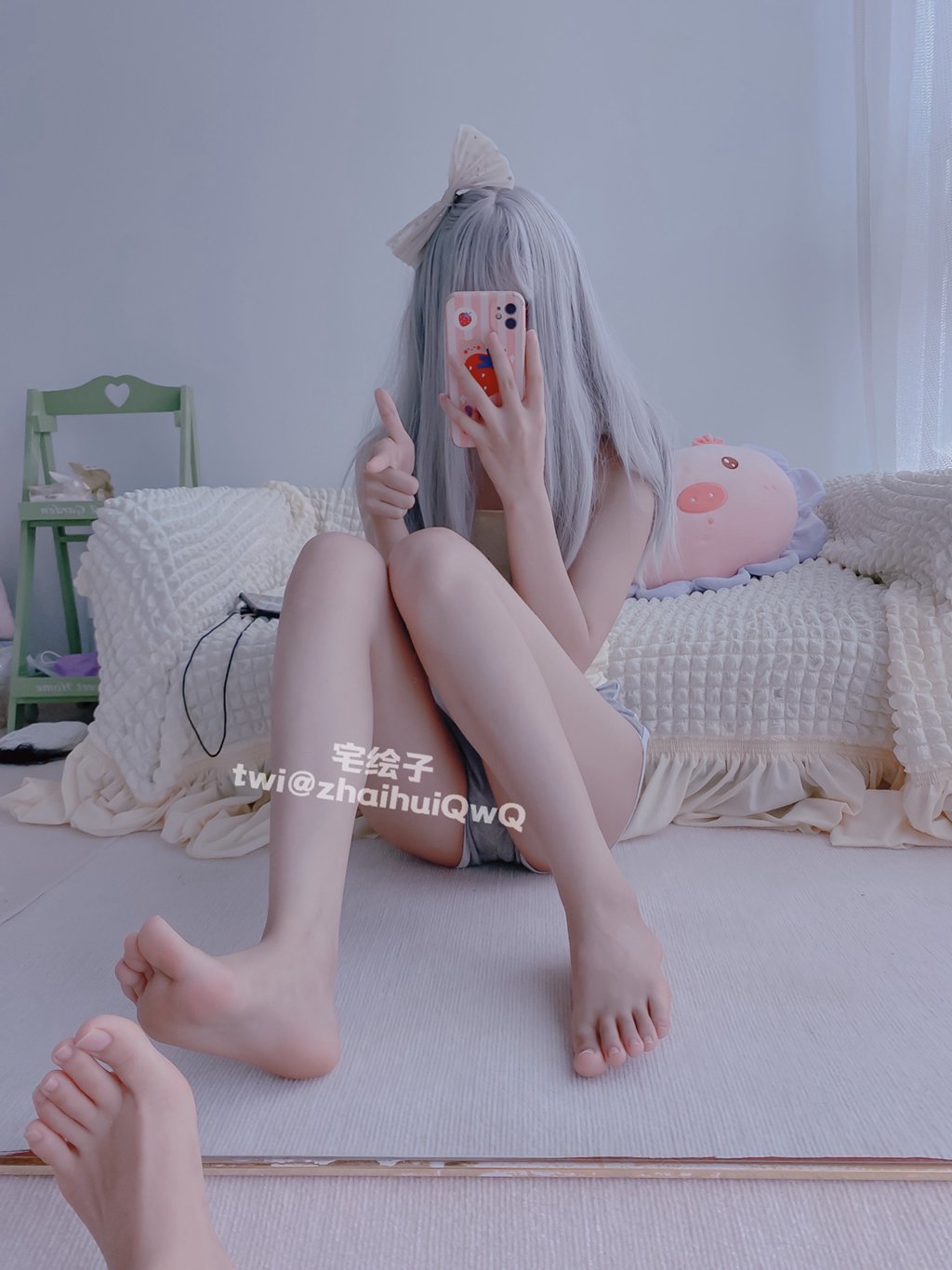 网紅Coser@二阶堂 (宅绘子) 宅家[124P-46.6M] 网红写真-第1张