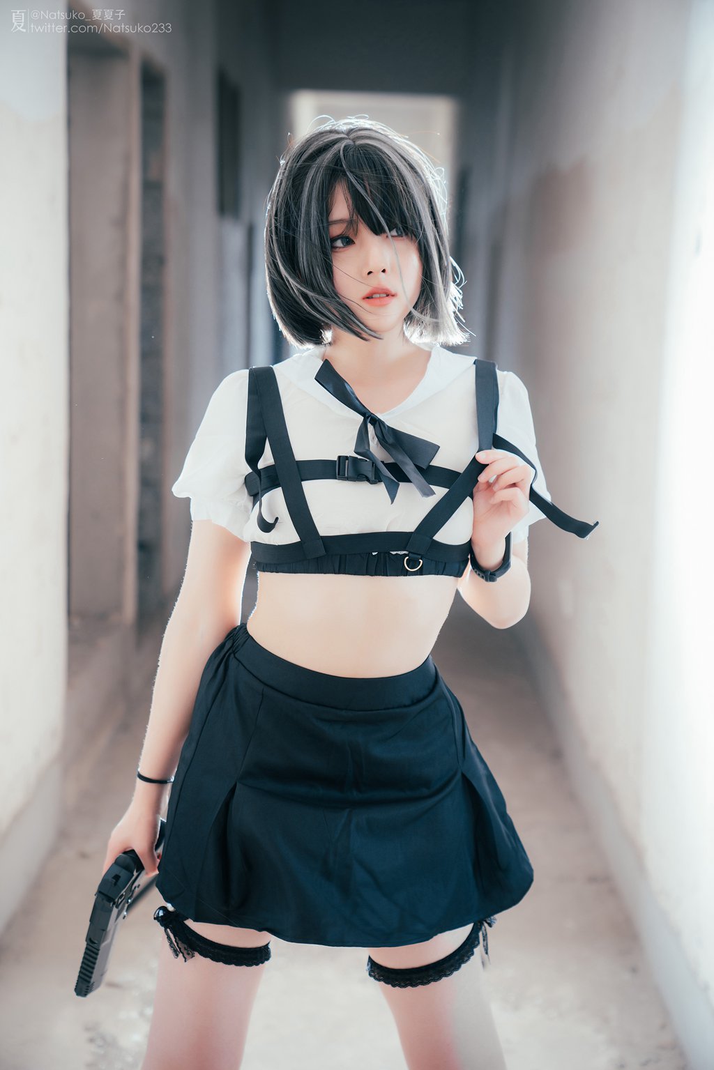 动漫博主@Natsuko_夏夏子 绑带特工[40P-346.4M] 网红写真-第1张