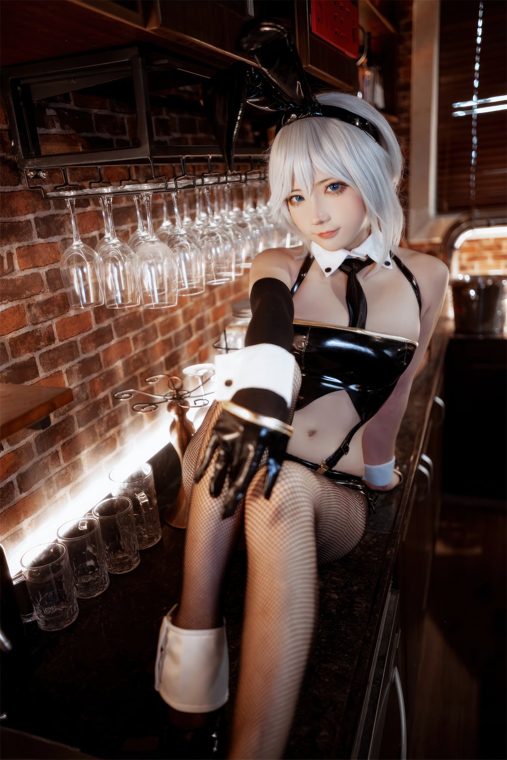 动漫博主@是三不是世w 华盛顿兔女郎37P[37P-201.6M] 网红写真-第1张