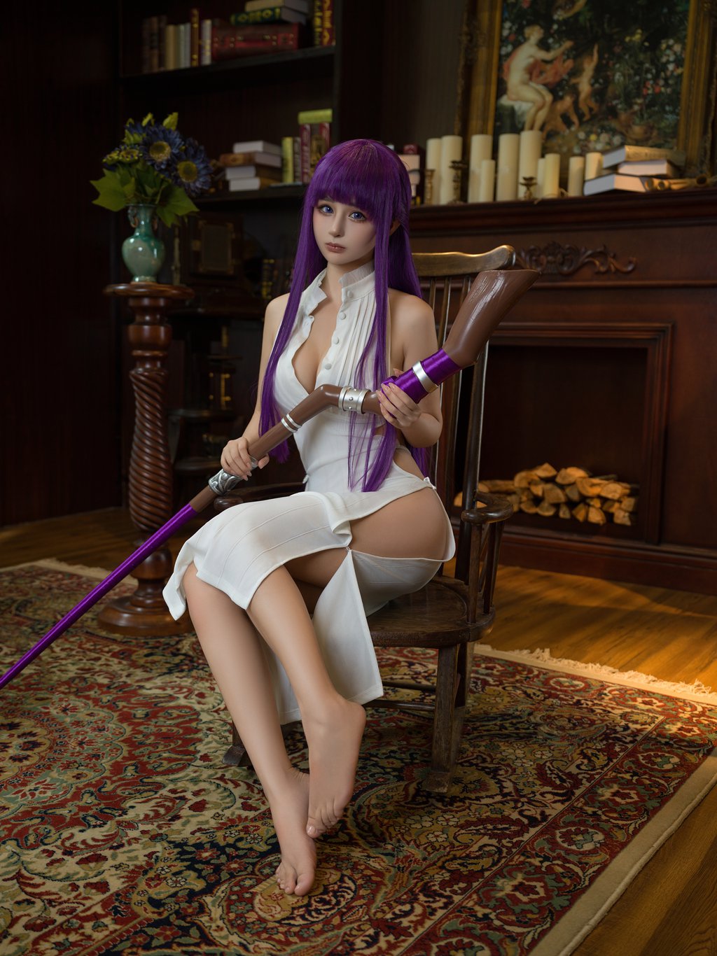 网紅Coser@桜井宁宁 –葬送的芙莉莲 白菲伦[55P-1.44G] 网红写真-第1张