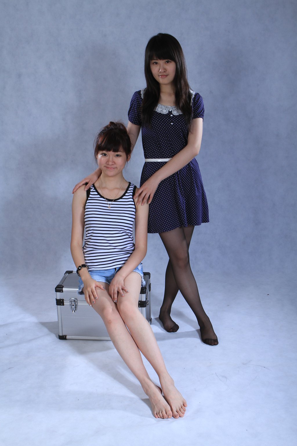 Hoo摄影 No.060 两位航校女生写真-原图 [50P/354MB] Hoo摄影-第1张