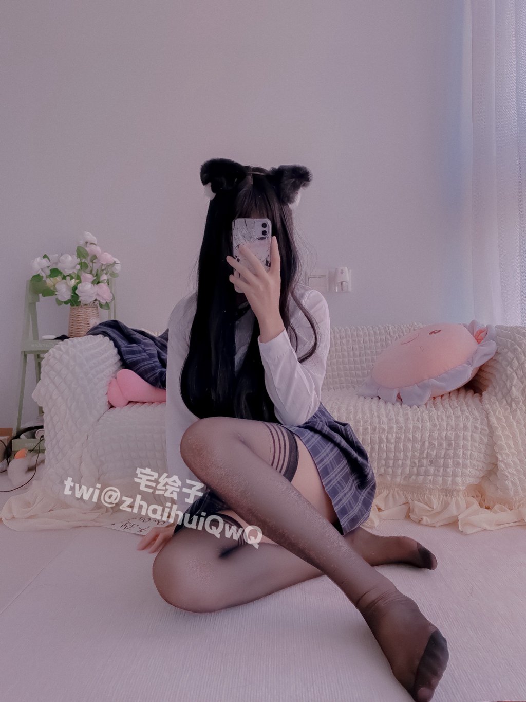 网紅Coser@二阶堂 (宅绘子) JK校服[86P-2V-116.4M] 网红写真-第1张