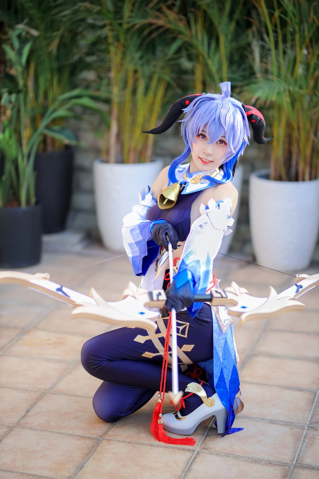 网红Coser@流年不停w –甘雨[38P-124.6M] 网红写真-第1张