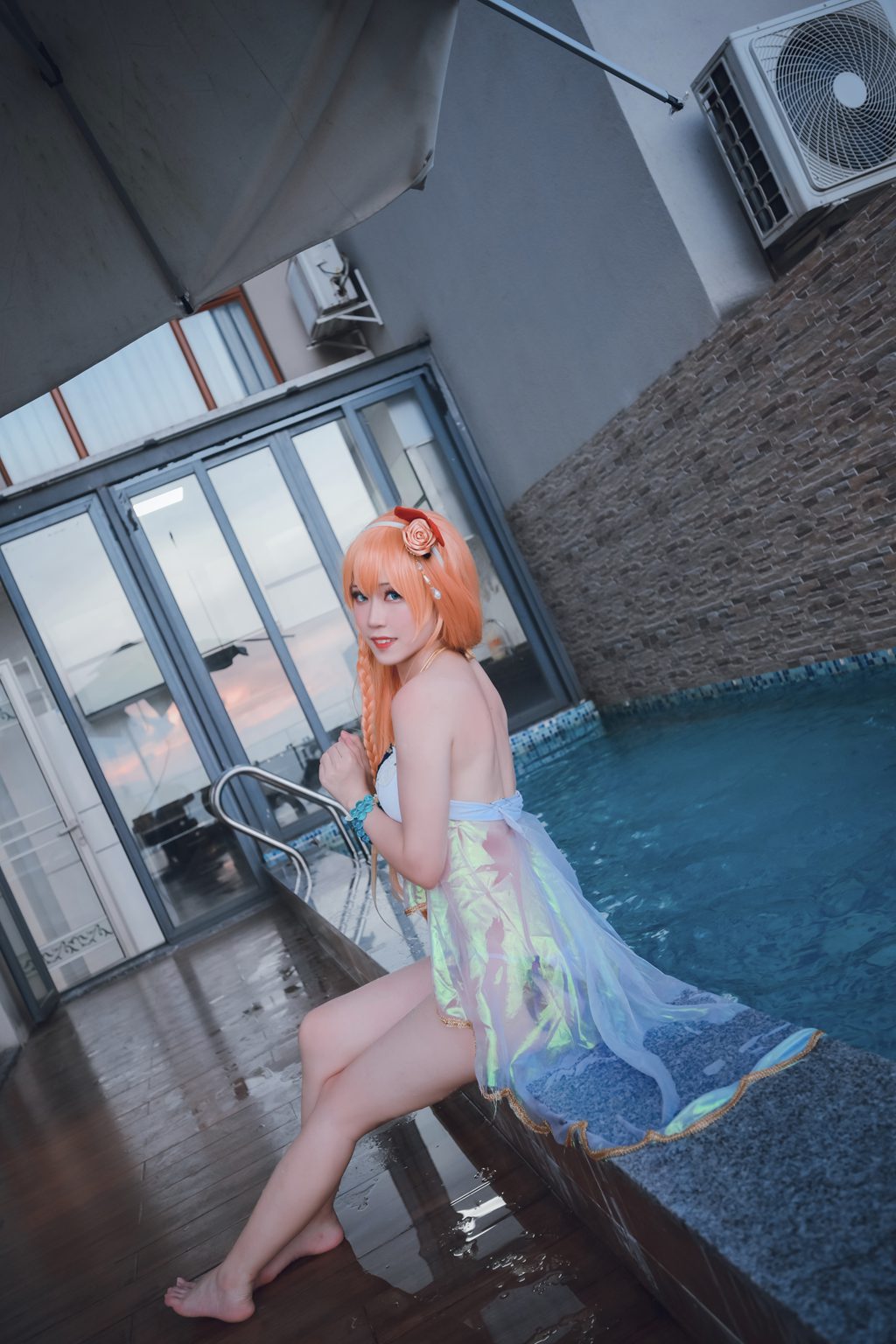 网红Coser@流年不停w –佩可莉姆泳装[18P-156.9M] 网红写真-第1张