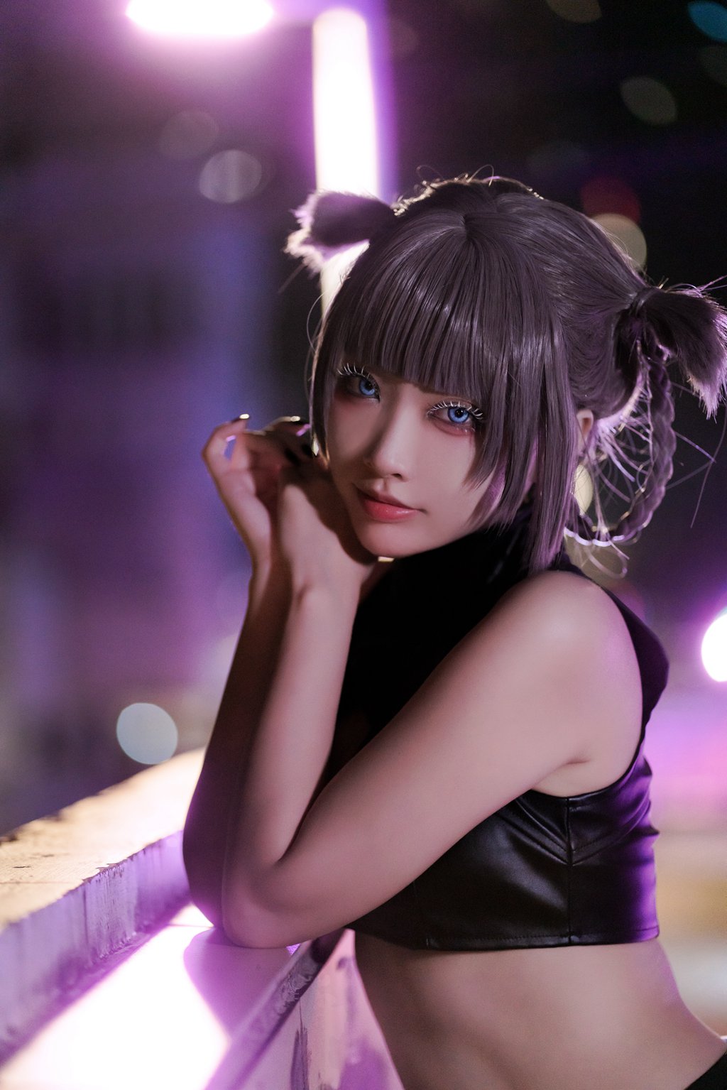 动漫博主@宮本桜 –蓝毒[16P-322.3M] 网红写真-第2张