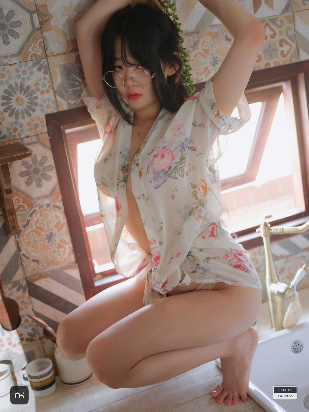 韩模写真@LeeheeExpress – NO.292 LEHF-214A Zia (지아) [51P／23MB] 其它写真-第4张