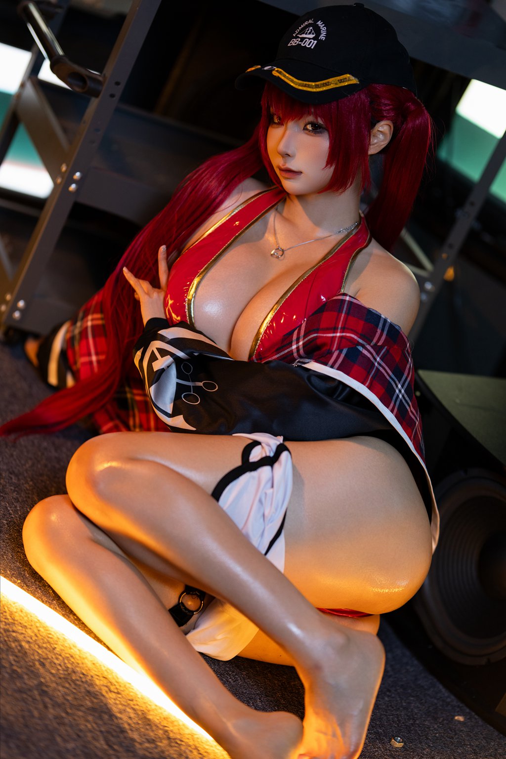 知名动漫博主@蠢沫沫 宝钟玛琳船长 [302P/2V/2.75G] 网红写真-第4张