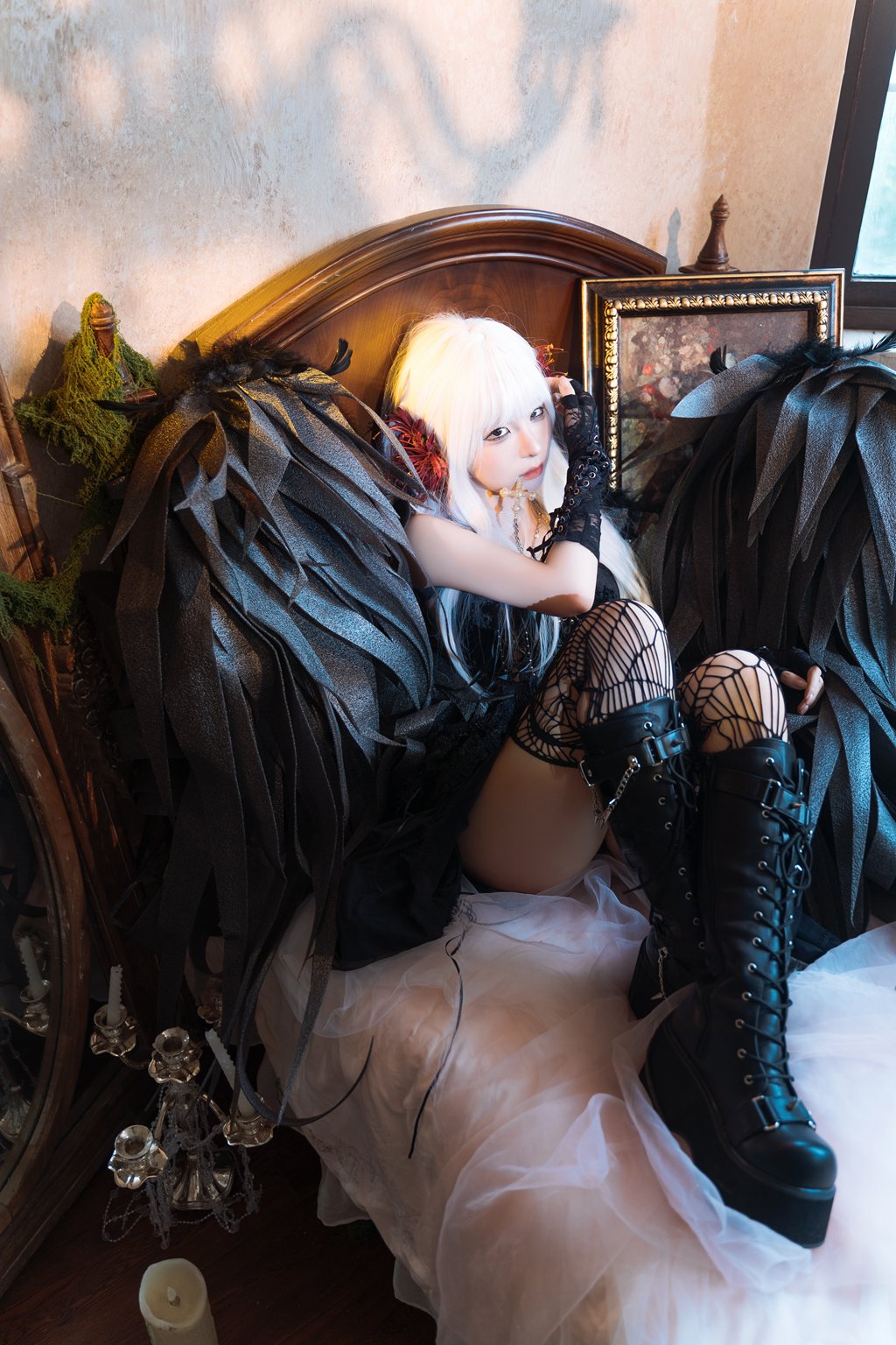 知名动漫博主@蠢沫沫 黑天鹅 [84P/705MB] 网红写真-第4张