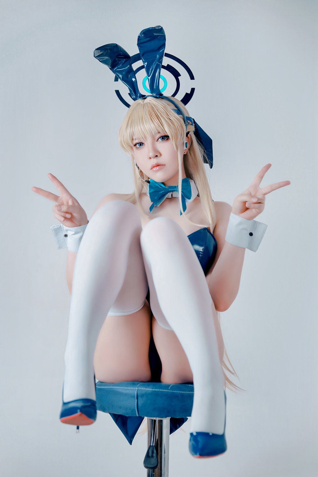 微博人气Coser@半半子 BANBANKO – 飛鳥馬トキBunny[62P-3V-257.3M] 网红写真-第4张