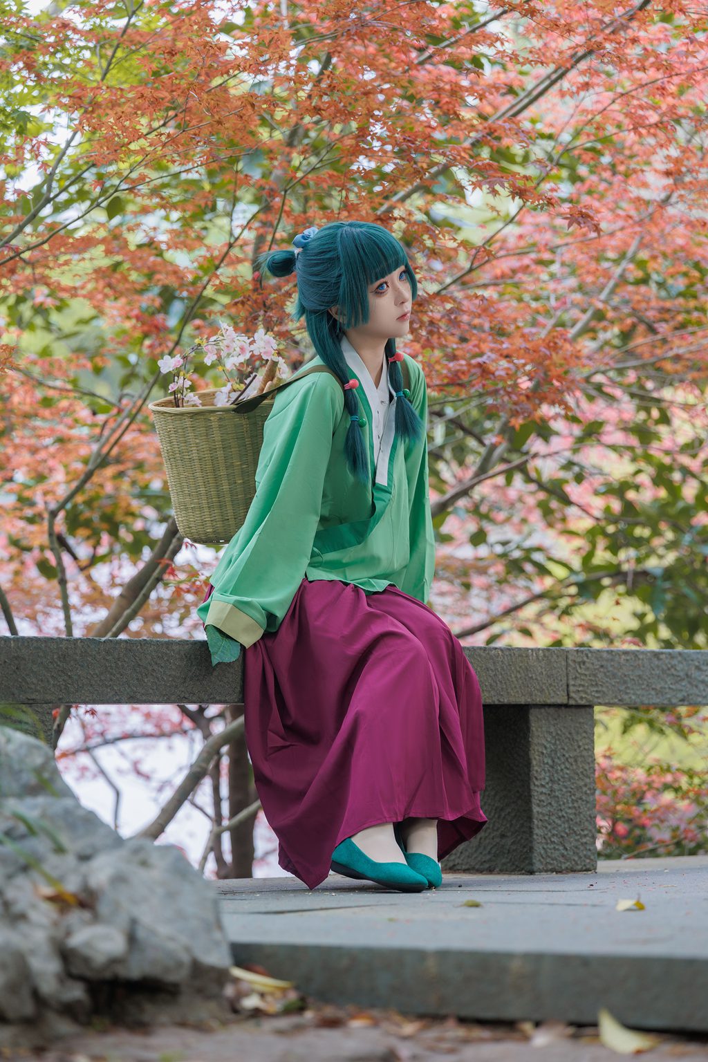 网红Coser@矢量鱼 –药屋少女的呢喃 猫猫 [52P-327MB] 网红写真-第4张