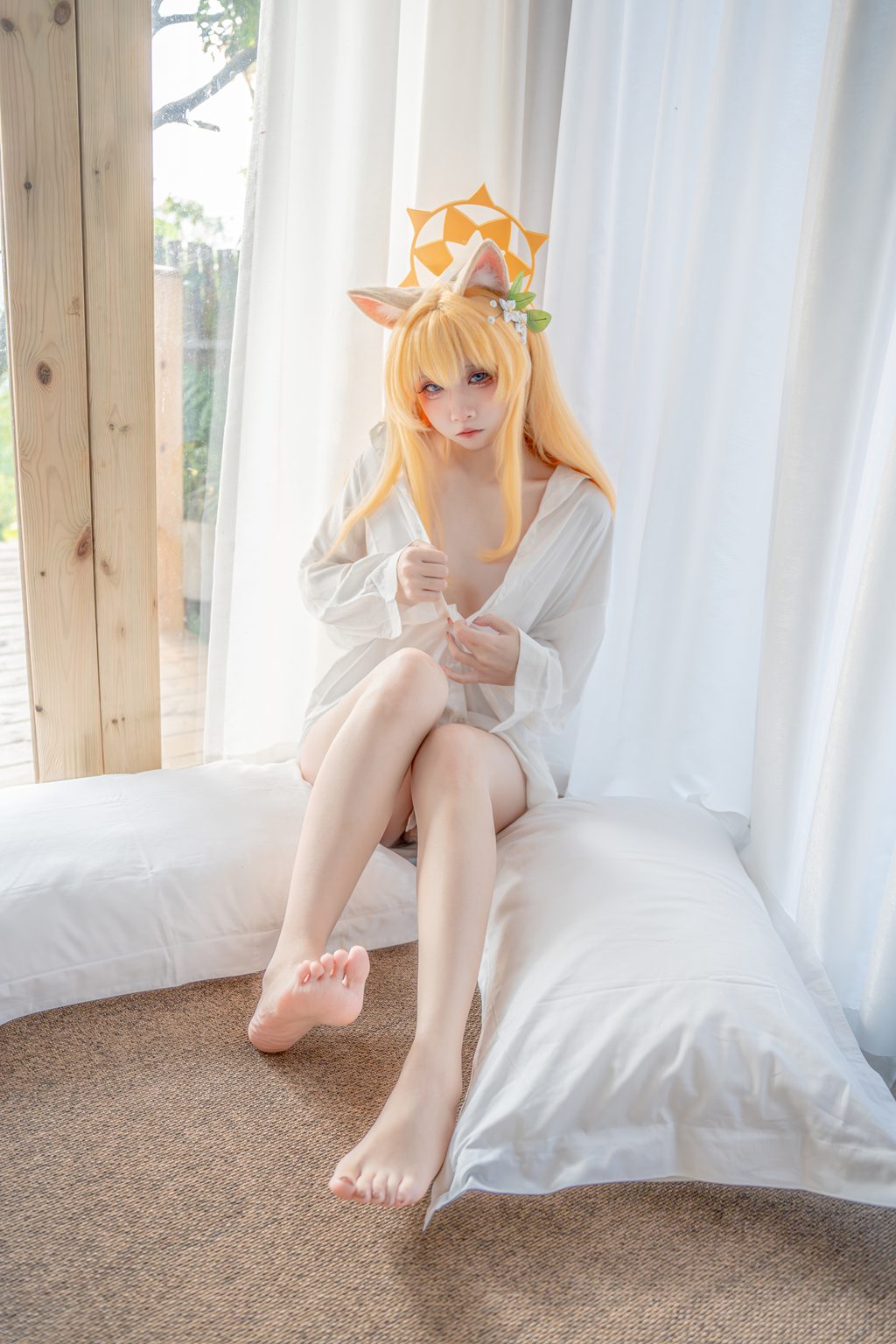 网红Coser@纸悦Etsu_ko –玛丽居家服[53P-305M] 网红写真-第4张