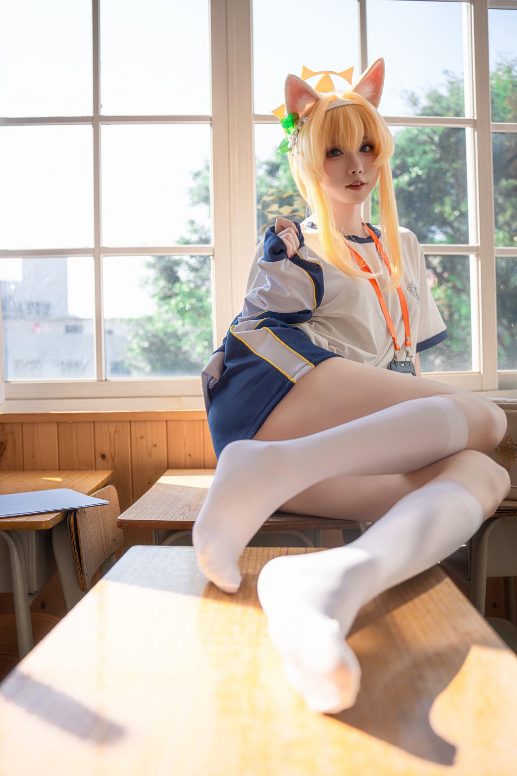 网红Coser@纸悦Etsu_ko –玛丽体操服[64P-356.8M] 网红写真-第4张