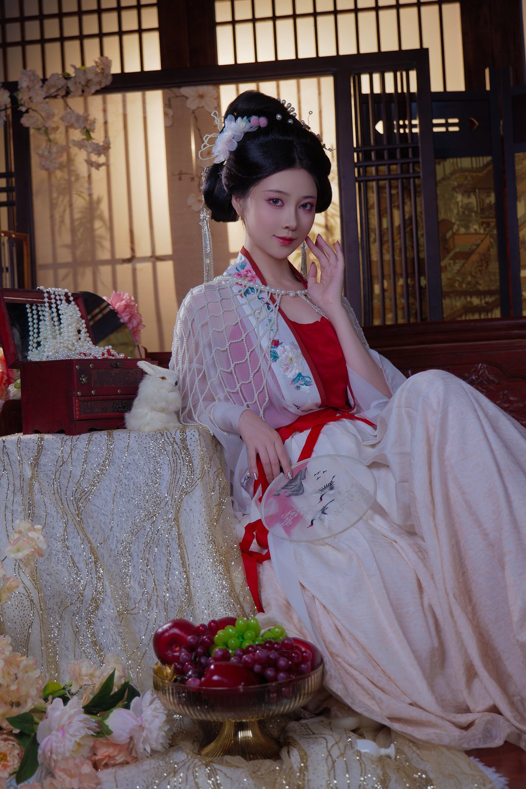 人气美女@年年nnian –广寒宫[80P-694M] 网红写真-第3张