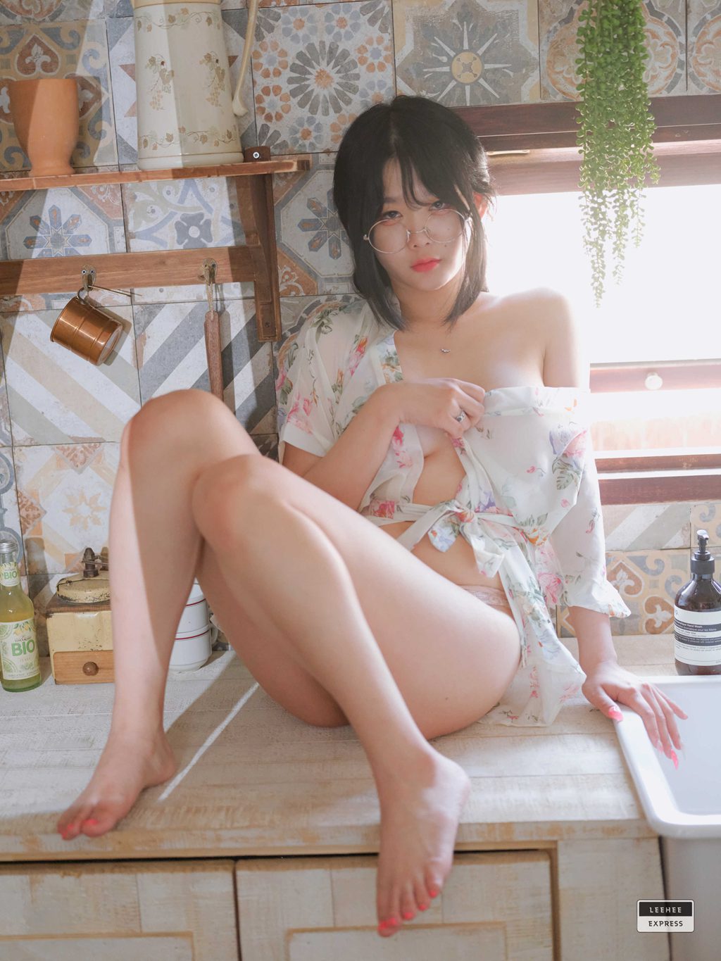 韩模写真@LeeheeExpress – NO.331 LEHF-214B Zia (지아) + [65P／365MB] 其它写真-第2张