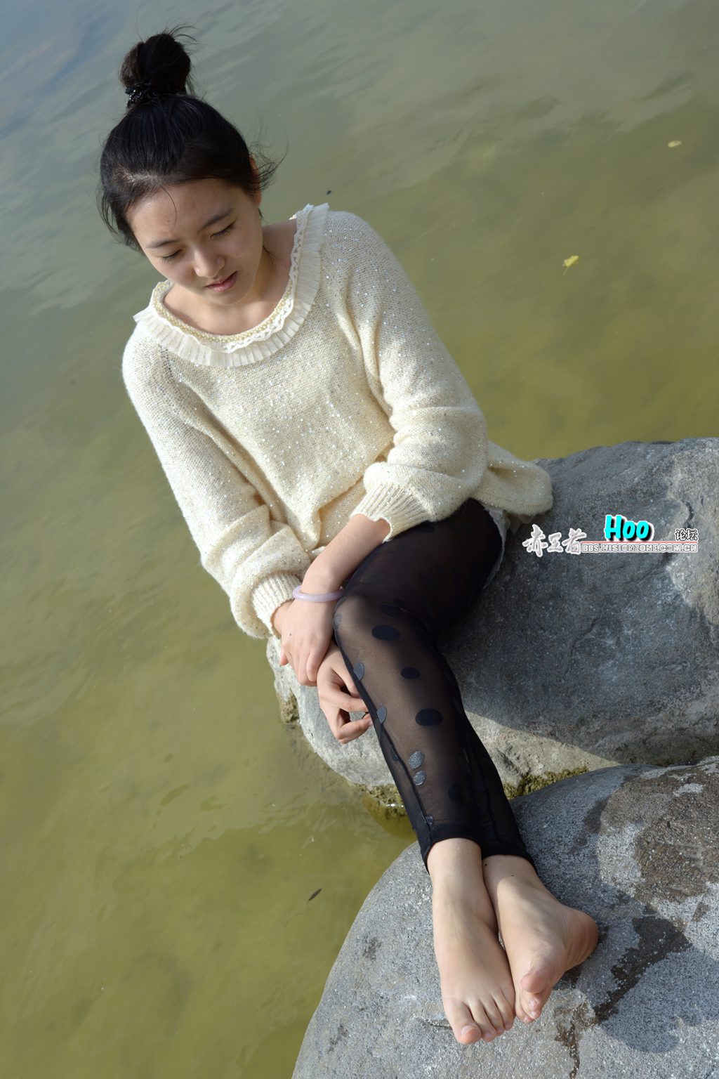 Hoo摄影 No.081 D800超级大图-湖边的嘉嘉 [25P/110MB] Hoo摄影-第3张