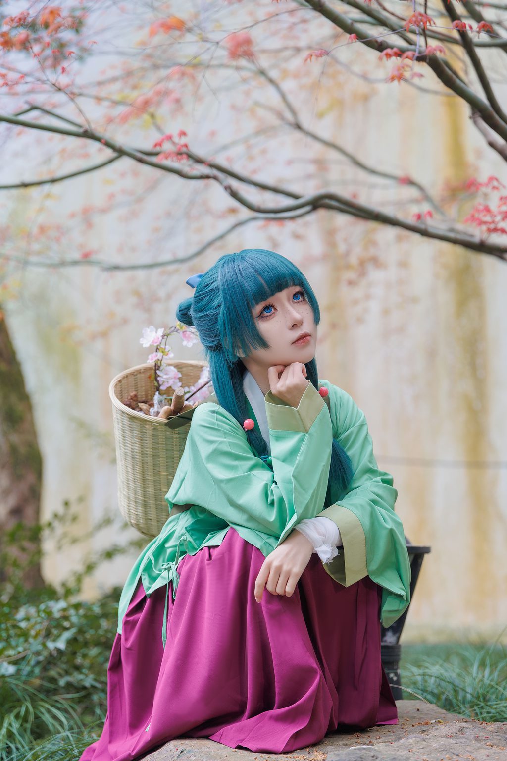 网红Coser@矢量鱼 –药屋少女的呢喃 猫猫 [52P-327MB] 网红写真-第3张