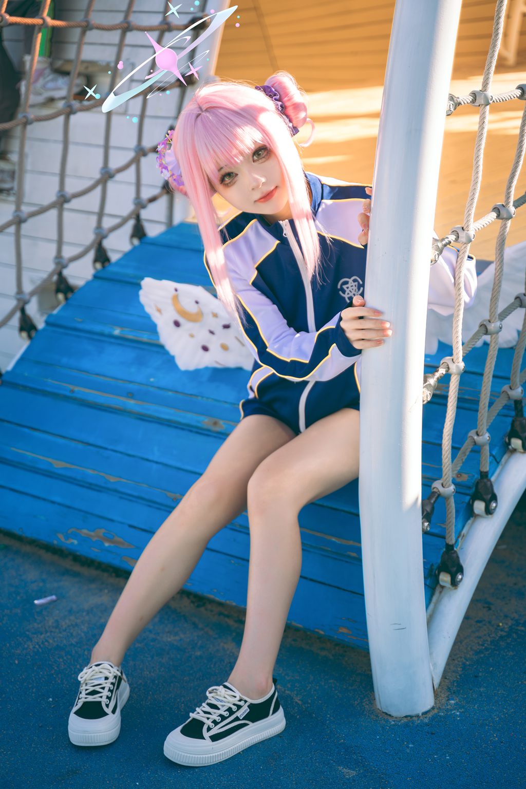 网红Coser@矢量鱼 –圣园未花 [41P-254MB] 网红写真-第3张