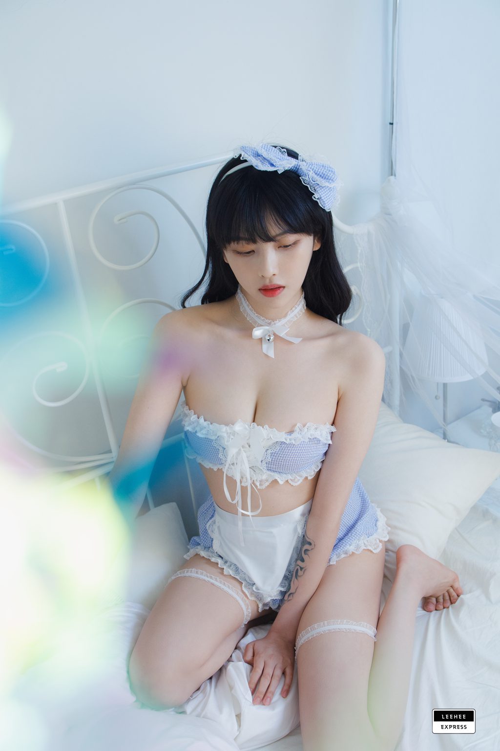 韩模写真@LeeheeExpress – NO.313 LEDG-118A – GMS[50P／496MB] 其它写真-第2张