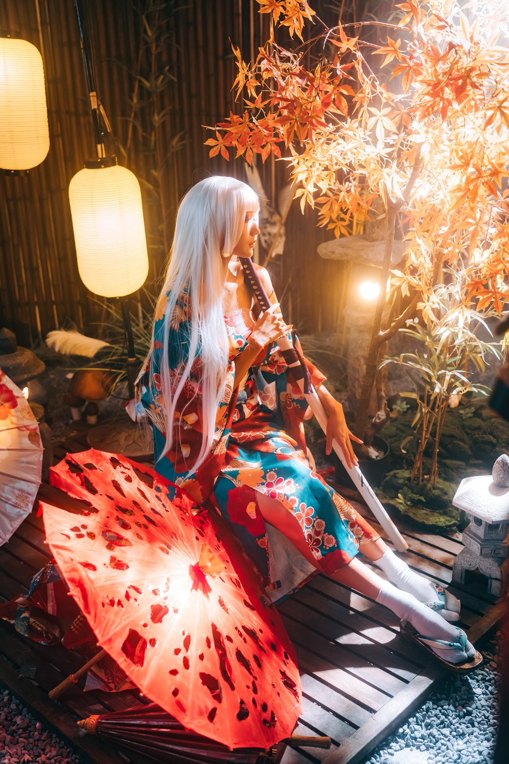 人气Coser@兔子Zzz不吃胡萝卜  枫与刀[38P-208.1M] 网红写真-第2张