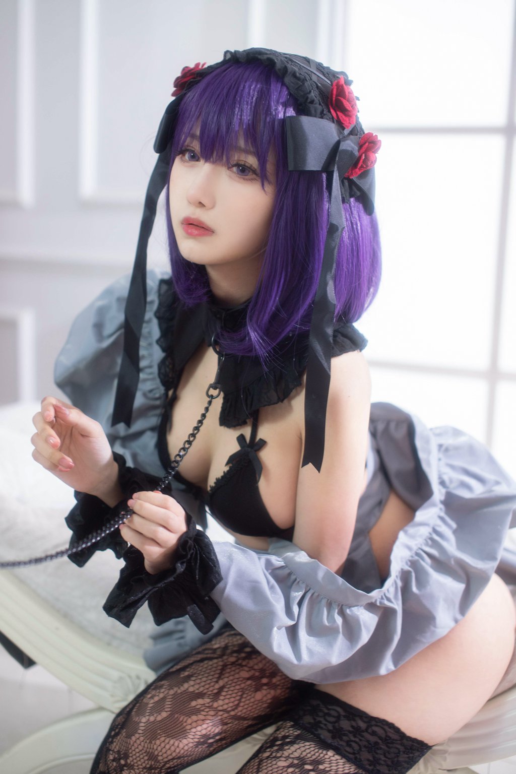人气动漫Coser@Shika小鹿鹿 喜多川海梦 小雫内衣 [17P-74MB] 网红写真-第2张
